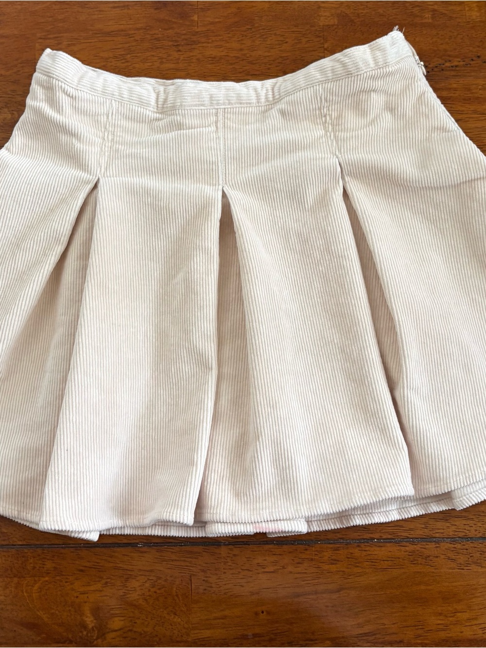 Light Pink SO Pleated Corduroy Mini Skirt Size 5